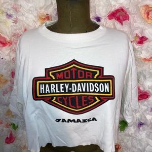 Harley Davidson crop tee : 2 X